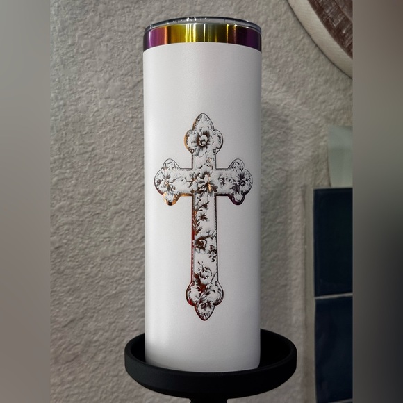 20oz Powder Coated Skinny Tumblers handcrafted/customized by seller - Picture 6 of 9